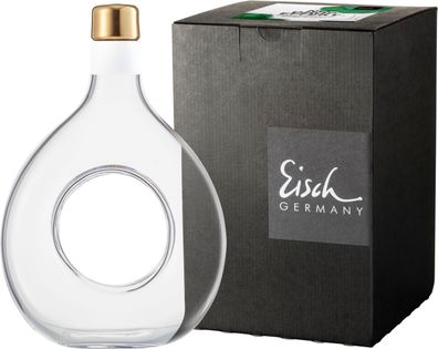 Eisch Vorteilset 2 Stück Karaffe 775/1.0 ND COSMO PURE WHITE 77477510 und Geschenk