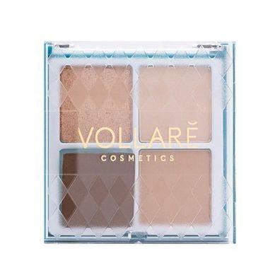 Vollare Kristallklare Lidschatten-Palette Sand, 4,8g