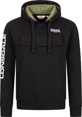 Lonsdale Rushen Kapuzensweatshirt normale Passform