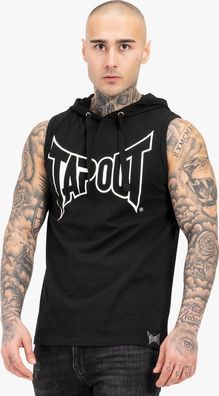 Tapout Alameda Hood ärmelloses T-Shirt mit Kapuze normale Passform