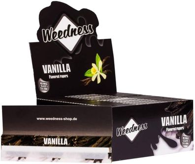 Weedness Long-Paper mit Geschmack King Size Vanilla - Bunte Papers Long