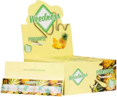 Weedness Long-Paper mit Geschmack King Size Pineapple - Bunte Papers Long