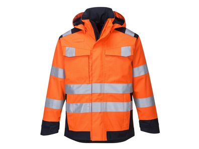 Portwest® MV 70 Modaflame Rain Multinorm Jacke mit Lichtbogen Schutz