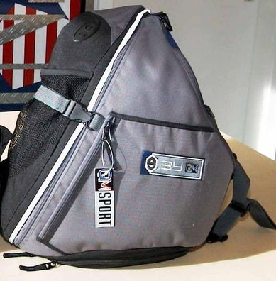 QM Sport Backpack Gray/Blue Freizeit