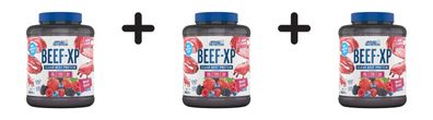 3 x Applied Nutrition Beef-XP (1800g) Mixed Berry