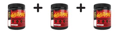 3 x Mutant Mutant Core Series L-Glutamine (300g)