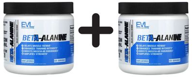 2 x Beta-Alanine, Unflavored - 200g