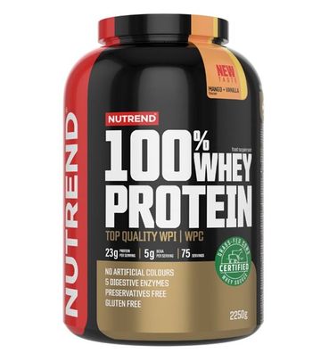 100% Whey Protein, Mango + Vanilla - 2250g