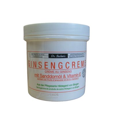 Ginsengcreme mit Vitamin E 250ml von Dr. Sacher s