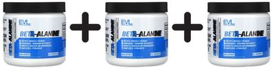 3 x Beta-Alanine, Unflavored - 200g