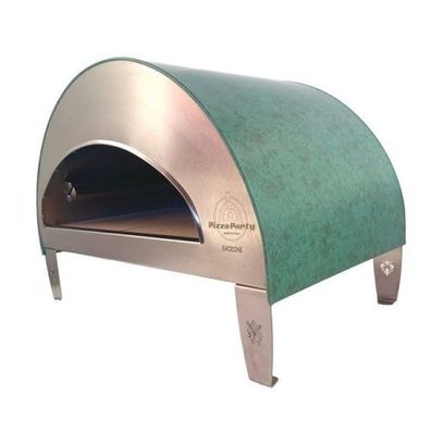 Emozione Gas-Pizzaofen – Kompakter Outdoor-Ofen für 2 Pizzen, 11 kW, 550 °C, inkl. Gr