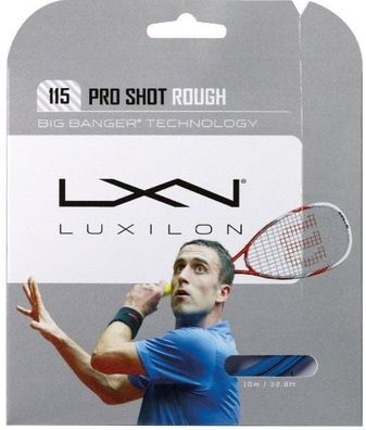 Luxilon Po Shot Rough 115 10 m Squashsaite