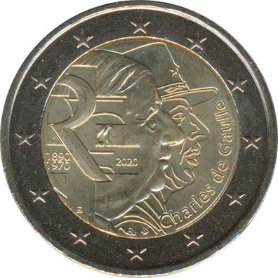 Frankreich 2 Euro 2020 - Charles de Gaulle*