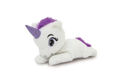 Clampy Stofftier Einhorn mit Schnapparmband