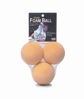 Tourna Unique Foam Balls 3er Pack