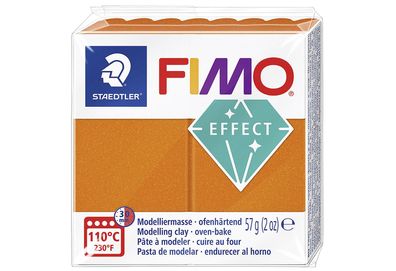 Staedtler Modelliermasse Fimo effect orange metall