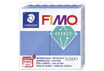 Staedtler Modelliermasse Fimo effect blau metallic