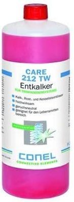 CARE 212 TW Entkalker-Konzentrat 1 Liter Flasche salzsäurefrei f. Trinkwass