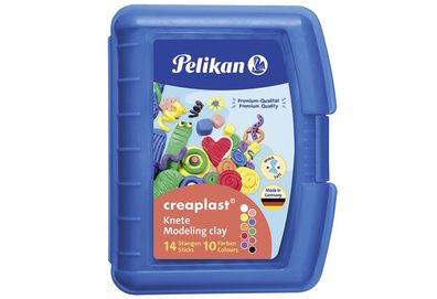 Pelikan Kinderknete Creaplast® 10 Farben im blauen Etui 240g