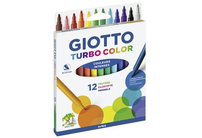 GIOTTO Fasermaler Turbo Color 12Stück