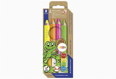 Staedtler Buntstift NJ 100% PEFC neon 4Stück