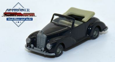 Vollmer 1613 Mercedes-Benz 300 S Cabrio, schwarz 1:87 - neu & ovp in BOX, TOP
