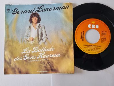 Gerard Lenorman - La ballade des gens heureux 7'' Vinyl Germany