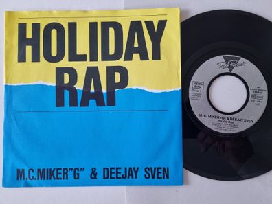 M.C. Miker G & Deejay Sven - Holiday Rap 7'' Vinyl Germany/ CV Madonna