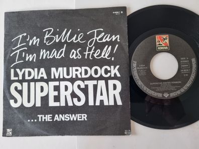 Lydia Murdock - Superstar 7'' Vinyl/ Answer to Michael Jackson - Billie Jean