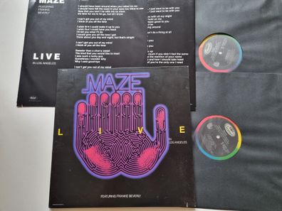 Maze Featuring Frankie Beverly - Live In Los Angeles 2x Vinyl LP US