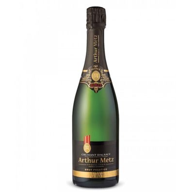 Crémant Brut Prestige Arthur METZ Alsace AOC 0,75 Liter Cremant