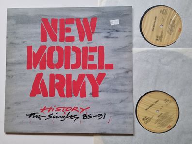 New Model Army - History (The Singles 85-91) 2 x Vinyl LP Europe