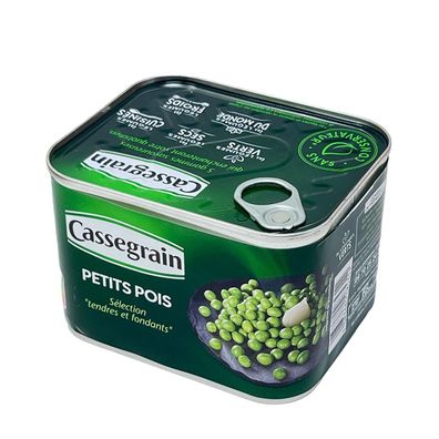 Cassegrain Erbsen Petits Pois 706g – Frische Qualität für Ihre köstlichen Gerichte