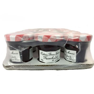 Bonne Maman Himbeer Konfitüre Confiture Framboise 15 x 30 Gramm aus Frankreich