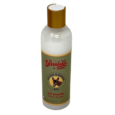 La Savonnerie De Nyons Bio Duschgel mit Eselsmilch von Nyons, 250 ml–Sanfte Pflege