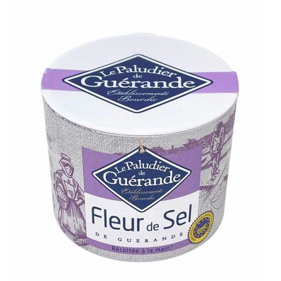 Le Paludier de Guérande Fleur de Sel 125g Dose: Feinstes Meersalz aus Guérande