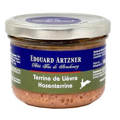 Edouard Artzner Hasenterrine mit Pinot Noir - Feine Delikatesse aus dem Elsass