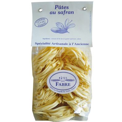 Pâtes Fabre Gourmet Tagliatelle mit edlem Safran 250g aus Frankreich