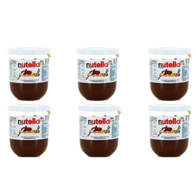 Ferrero Nutella im Trinkglas 6 x 220g - Perfekt für süßen Genuss!