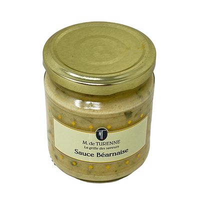 M. de Turenne Sauce Béarnaise: Gourmet-Sauce mit Estragon – 190g französischer Genuss