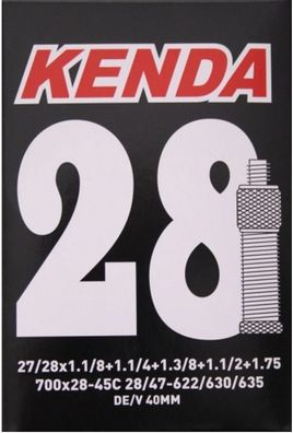 Kenda-Schlauch 28/47-622/630/635 28x13/8-1,75 DV