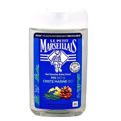 Le Petit Marseillais Duschgel Pinie & Meerfenchel, 250 ml – Frische aus Frankreich