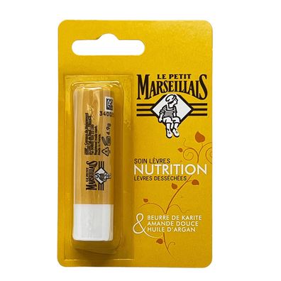 Le Petit Marseillais Lippenpflege Shea Mandel Argan 4,9 g – Feuchtigkeit Pur