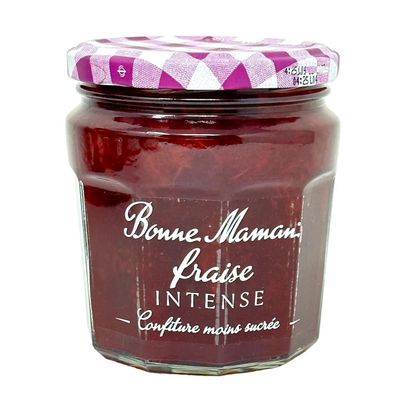 Bonne Maman Erdbeerkonfitüre intense - Intensiver Fruchtgenuss aus Frankreich, 335g