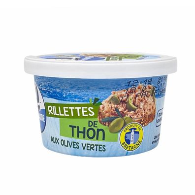 Petit Navire Thunfisch-Rillettes mit Grünen Oliven 125g: Feine Delikatesse