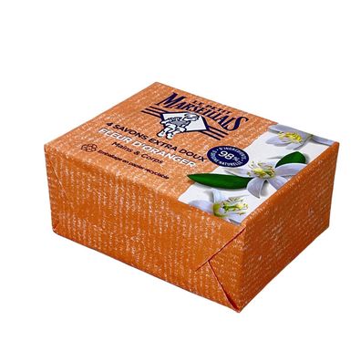 Le Petit Marseillais Orangenblüten Seife 4x100g – Extra Sanft für zarte Reinigung