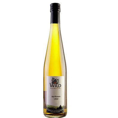 Wild feinste Brände & Liköre Schwarzwald Aprikosenlikör 17%vol 0,7 Liter