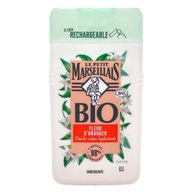 Le Petit Marseillais BIO Duschgel Orangenblüten 250ml - Hautfreundlich aus Frankreich