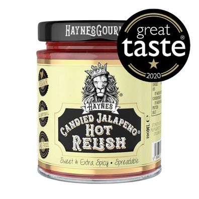 Haynes Gourmet Candied Jalapeno Hot Relish – Extremscharfe Jalapeños & Habaneros