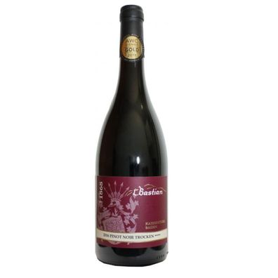 Weingut L. Bastian 2016 Pinot Noir trocken * * ** 0,75 Liter - 13,5 % vol